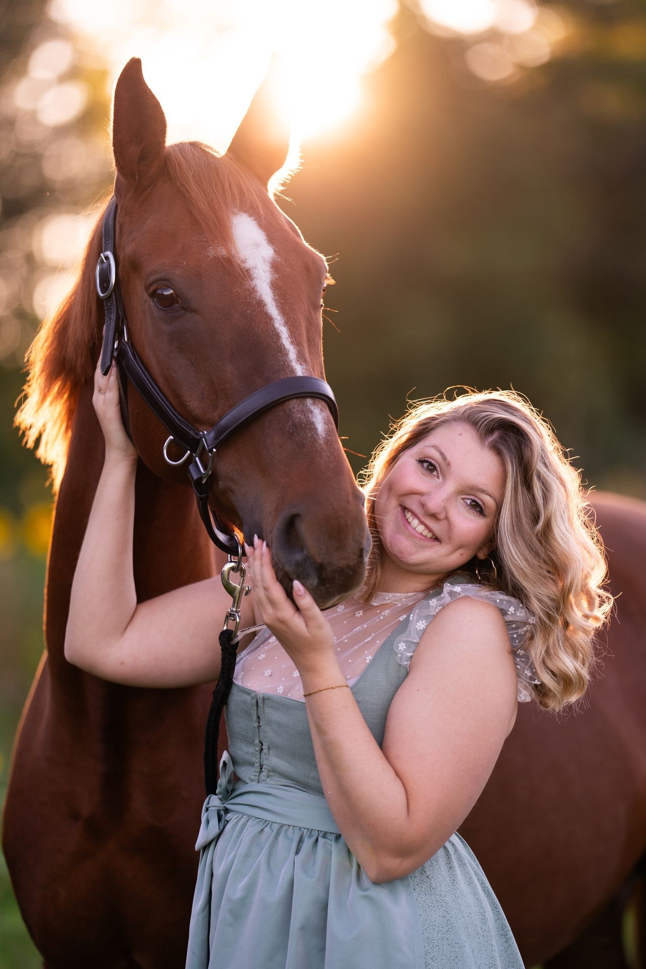 Porträt-Fotoshooting mit Pferd – Niklas Fortner Fotograf aus Oberösterreich